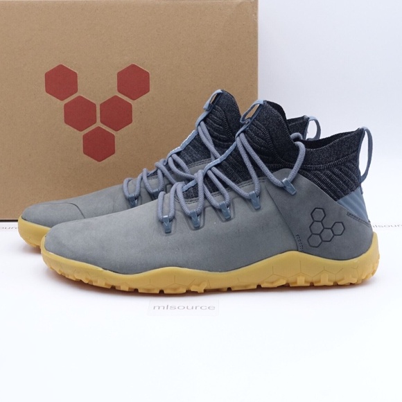 NEW VivoBarefoot Men's Magna FG Barefoot Hiking Boots 305080-02 Sedona Sage - Picture 1 of 16